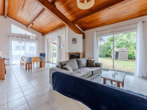 Maison à Biscarrosse: proche plage, commerces, jardin, terrasse avec BBQ, 5 pers, garage - FR-1-521-247